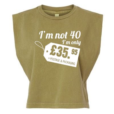 Im Not 40 Im Only â£35.95 + Postage & Packaging Garment-Dyed Women's Muscle Tee