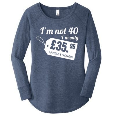 Im Not 40 Im Only â£35.95 + Postage & Packaging Women's Perfect Tri Tunic Long Sleeve Shirt