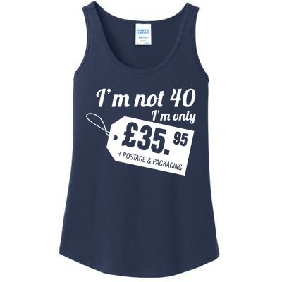 Im Not 40 Im Only â£35.95 + Postage & Packaging Ladies Essential Tank