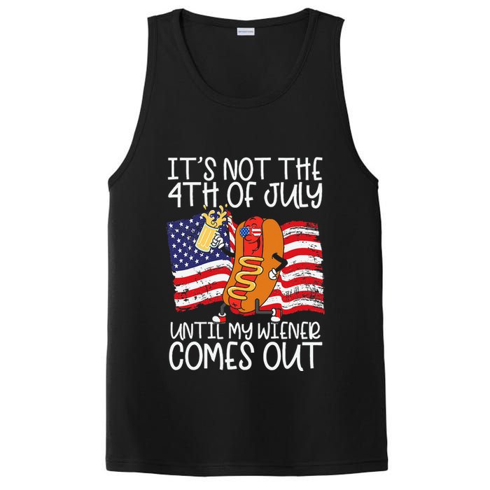 ItS Not 4th Of July Until My Weiner Comes Out PosiCharge Competitor Tank