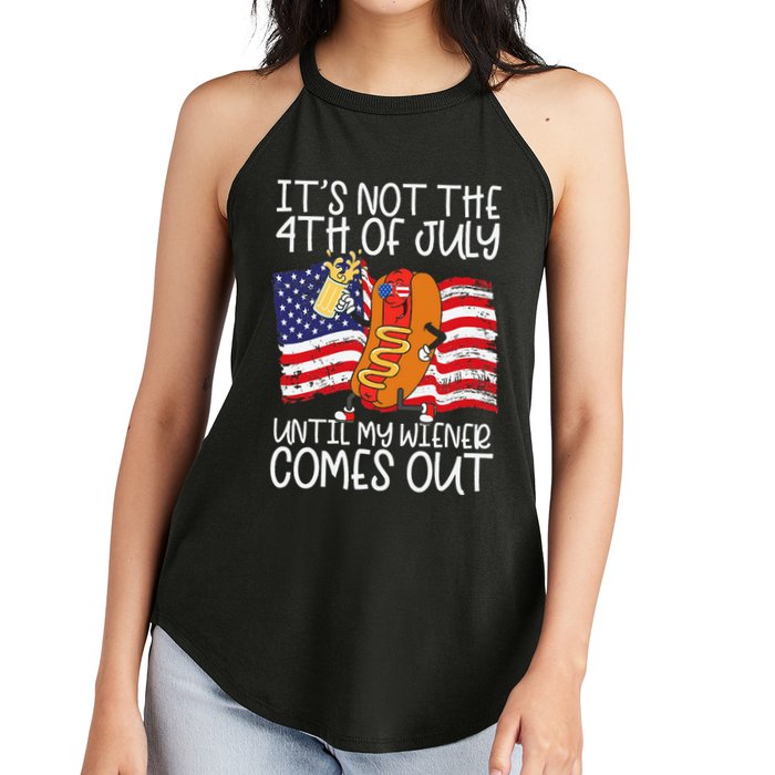 ItS Not 4th Of July Until My Weiner Comes Out Women's Perfect Tri Rocker Tank