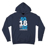 IM Not 50 IM 18 With 32 Year Funny 50th Birthday Gag Hoodie