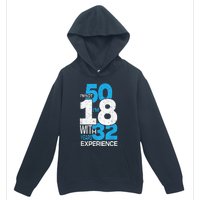 IM Not 50 IM 18 With 32 Year Funny 50th Birthday Gag Urban Pullover Hoodie