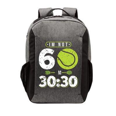 Im Not 60 Year Old Funny Tennis 60th Birthday Vector Backpack
