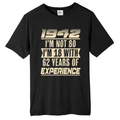 I'm Not 80 1942 Birthday Tall Fusion ChromaSoft Performance T-Shirt