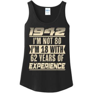 I'm Not 80 1942 Birthday Ladies Essential Tank