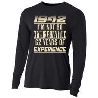 I'm Not 80 1942 Birthday Cooling Performance Long Sleeve Crew