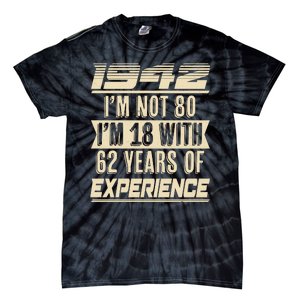 I'm Not 80 1942 Birthday Tie-Dye T-Shirt