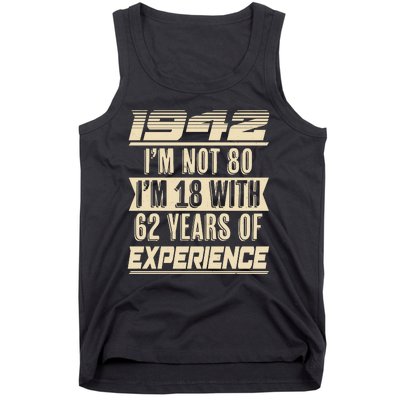 I'm Not 80 1942 Birthday Tank Top