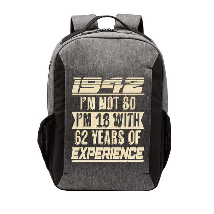 I'm Not 80 1942 Birthday Vector Backpack