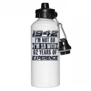 I'm Not 80 1942 Birthday Aluminum Water Bottle