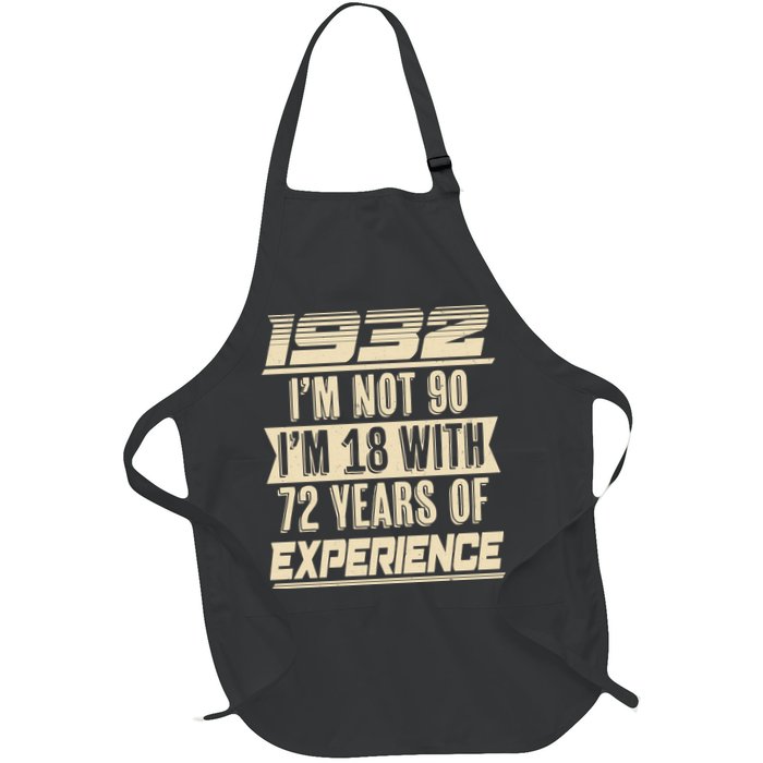 I'm Not 90 1932 Birthday Apron