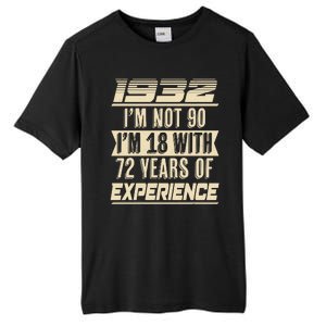 I'm Not 90 1932 Birthday Tall Fusion ChromaSoft Performance T-Shirt