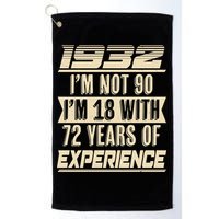 I'm Not 90 1932 Birthday Golf Towel