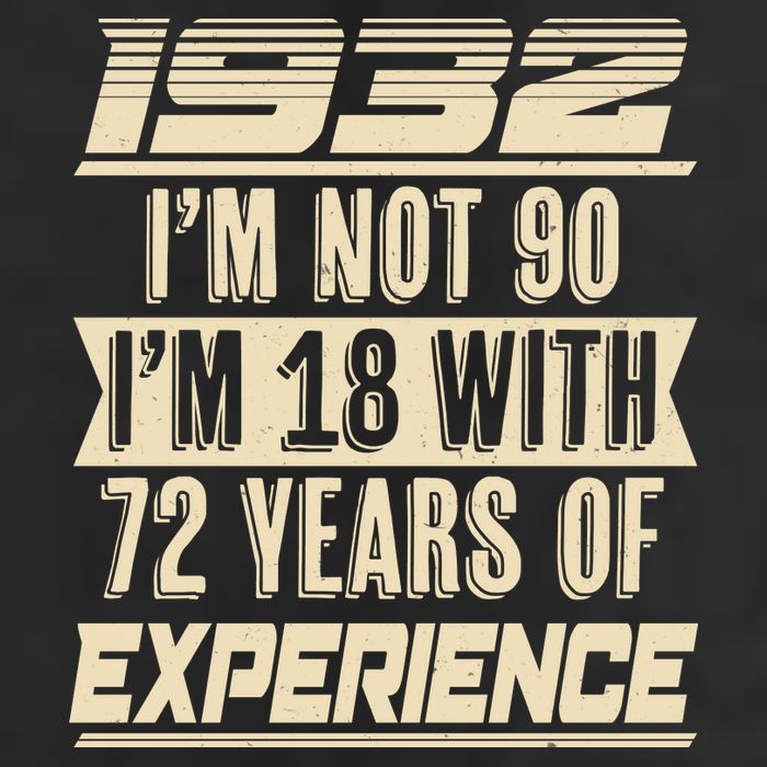 I'm Not 90 1932 Birthday Golf Towel