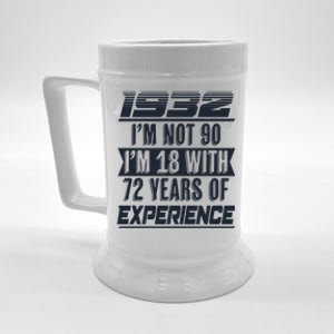 I'm Not 90 1932 Birthday Beer Stein