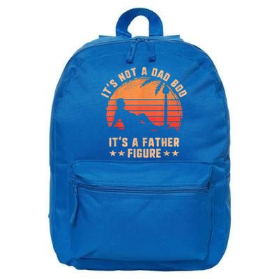 Its Not A Dad Bod Its A Father Figure Great Gift Fathers Day Gift 16 in Basic Backpack