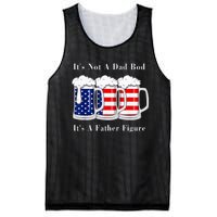 It's Not A Dad Bod It's A Father Figure Beer 4th of july Mesh Reversible Basketball Jersey Tank