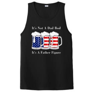 It's Not A Dad Bod It's A Father Figure Beer 4th of july PosiCharge Competitor Tank