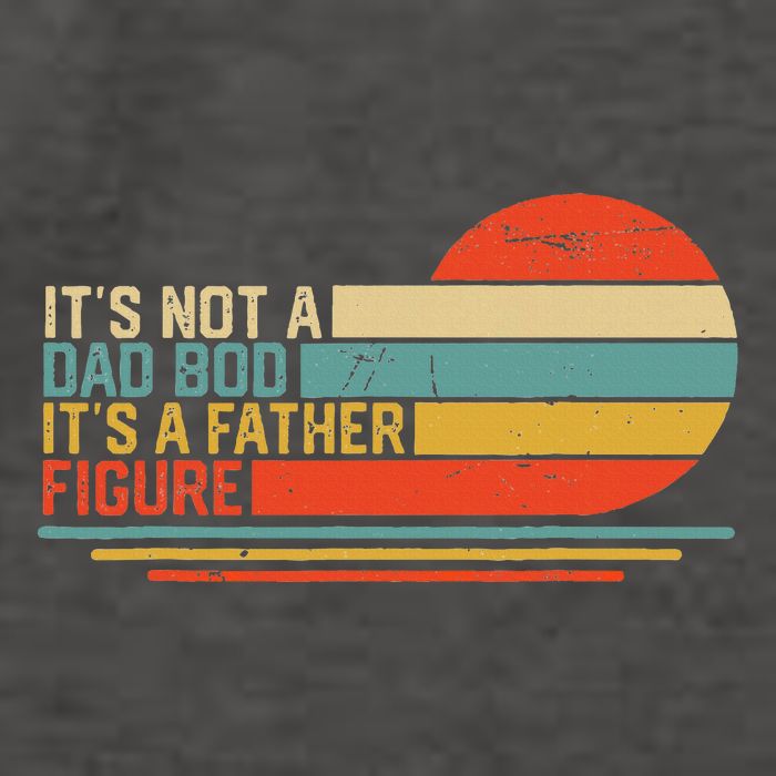 ItS Not A Dad Bod ItS A Father Figure Vector Backpack