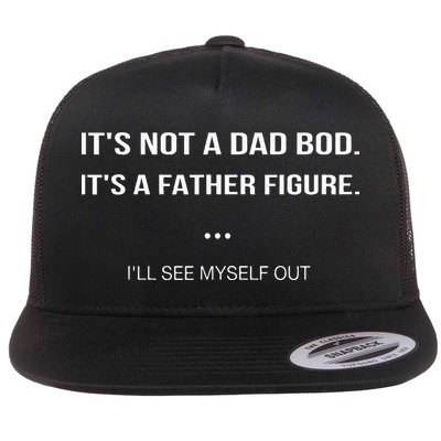 Its Not A Dad Bod Its A Father Figure Ill See Myself Out Flatbill Hat