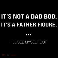 Its Not A Dad Bod Its A Father Figure Ill See Myself Out Magnet