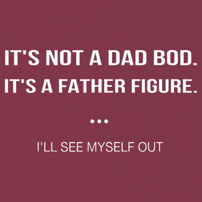 Its Not A Dad Bod Its A Father Figure Ill See Myself Out 16oz Travel Tumbler