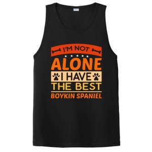 IM Not Alone I Have The Best Boykin Spaniel Gift For Dog Owner PosiCharge Competitor Tank