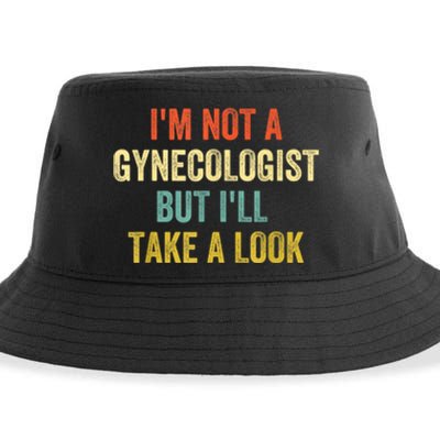 Im Not A Gynecologist But Ill Take A Look Funny Sustainable Bucket Hat