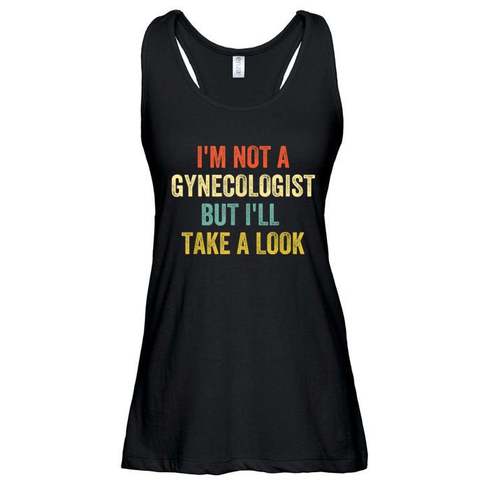 Im Not A Gynecologist But Ill Take A Look Funny Ladies Essential Flowy Tank