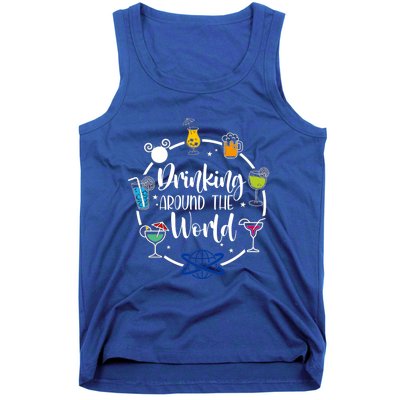 I Ng Around The World Funny Gift Tank Top