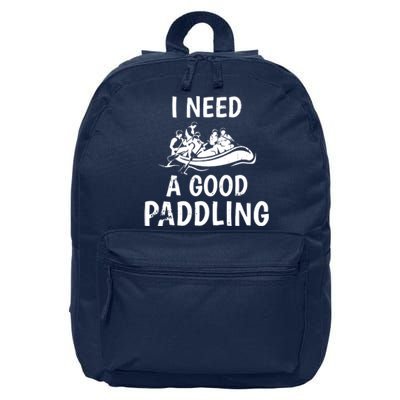 I Need A Good Paddling 16 in Basic Backpack