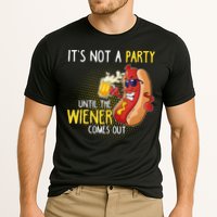 Its Not A Party Until The Weiner Comes Out Performance Shirt