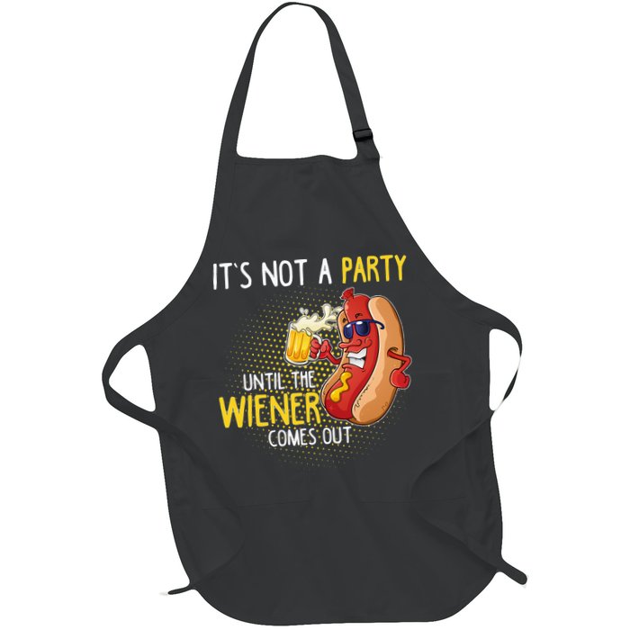 Its Not A Party Until The Weiner Comes Out Apron