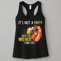 Its Not A Party Until The Weiner Comes Out Womens Tank Top