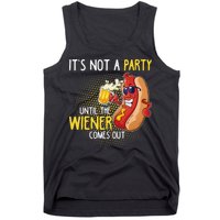Its Not A Party Until The Weiner Comes Out Tank Top