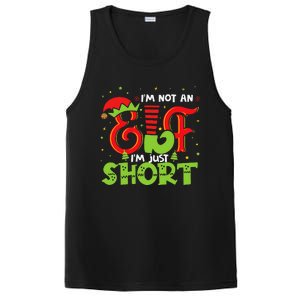 IM Not An Elf IM Just Short Elf Family Group Xmas Costume PosiCharge Competitor Tank