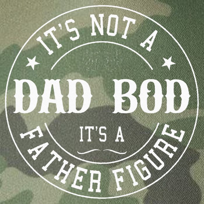 It's Not A Dad Bod It's A Father Figure Fathers Day Funny Legacy Tie Dye Trucker Hat