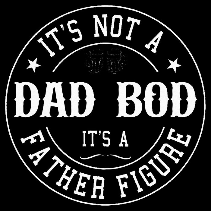It's Not A Dad Bod It's A Father Figure Fathers Day Funny 16 in Basic Backpack