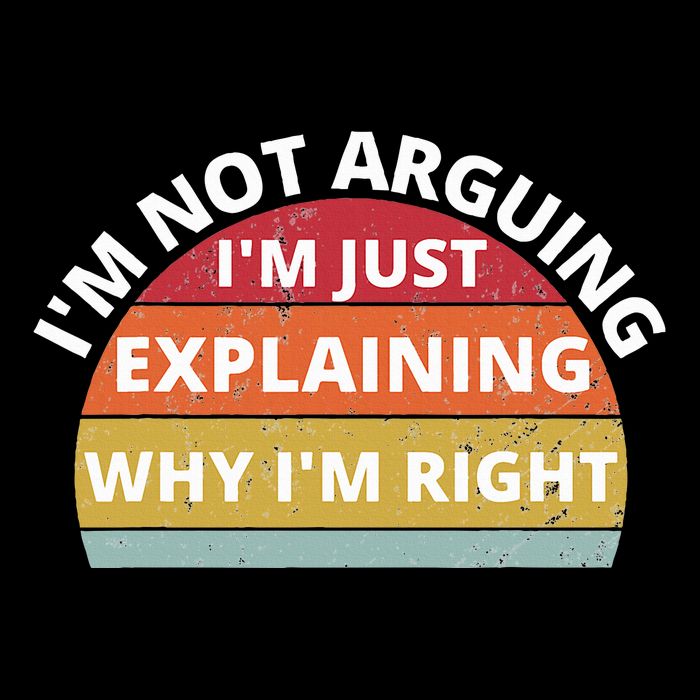 IM Not Arguing IM Just Explaining Why IM Right Mousepad