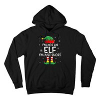 IM Not An Elf Im Just Short Funny Christmas Matching Family Hoodie