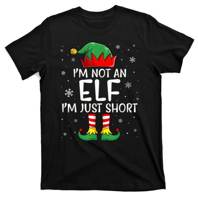 IM Not An Elf Im Just Short Funny Christmas Matching Family T-Shirt