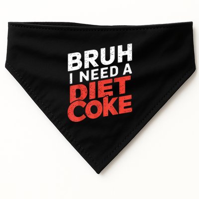 I Need A Diet Cans Diet Caffeine Free Diet USA-Made Doggie Bandana