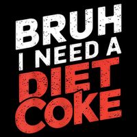 I Need A Diet Cans Diet Caffeine Free Diet 16 in Basic Backpack