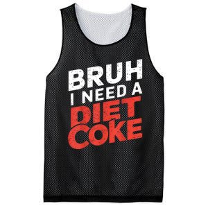 I Need A Diet Cans Diet Caffeine Free Diet Mesh Reversible Basketball Jersey Tank