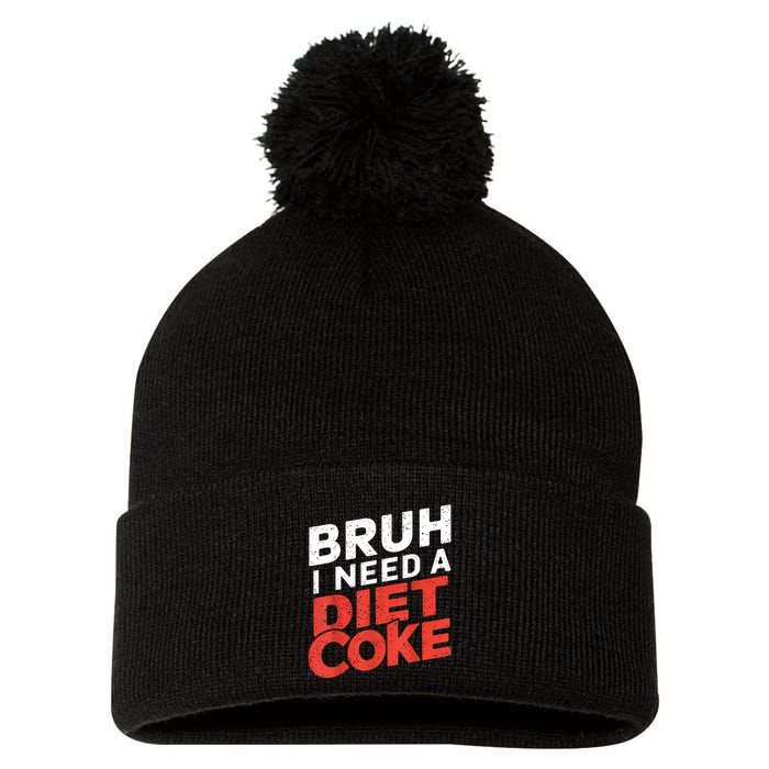 I Need A Diet Cans Diet Caffeine Free Diet Pom Pom 12in Knit Beanie