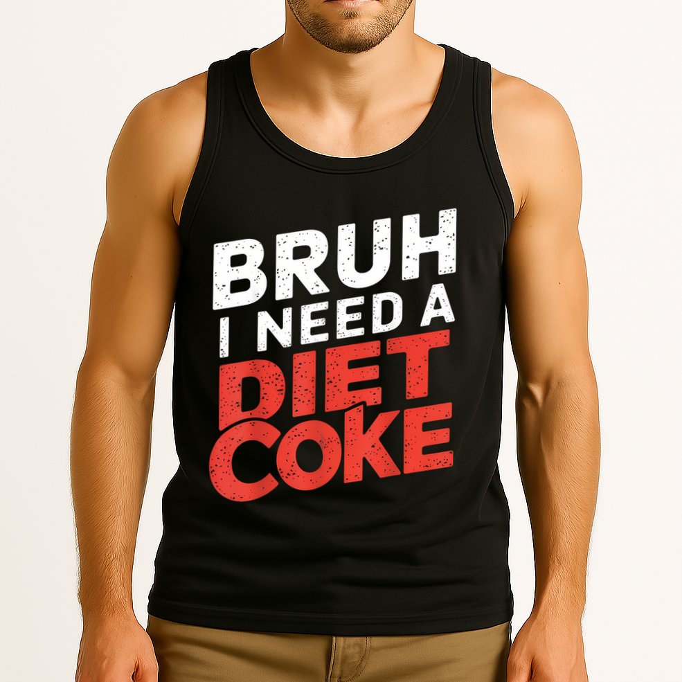 I Need A Diet Cans Diet Caffeine Free Diet Tank Top