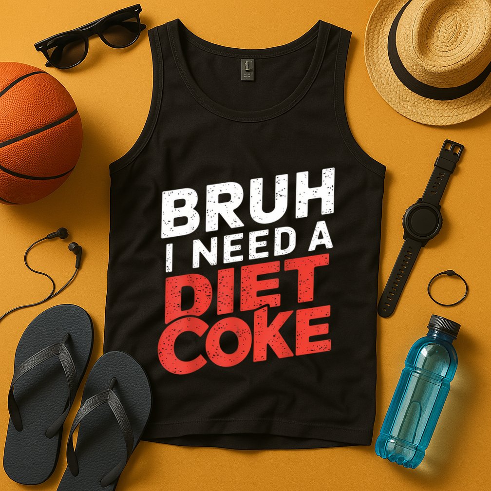 I Need A Diet Cans Diet Caffeine Free Diet Tank Top