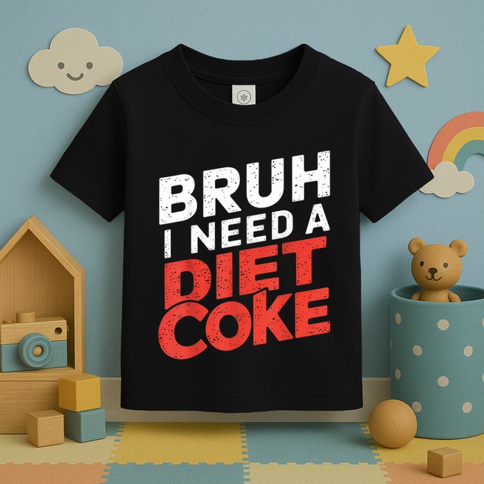 I Need A Diet Cans Diet Caffeine Free Diet Toddler T-Shirt