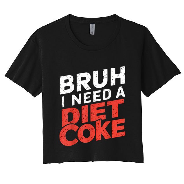 I Need A Diet Cans Diet Caffeine Free Diet Crop Top